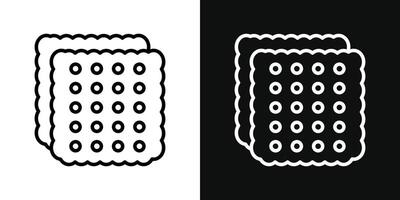 galletas icono conjunto vector