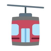 Gondola Flat Icon vector