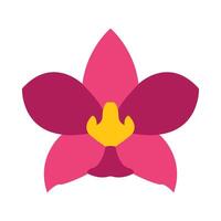 Moth Orchid Flat Icon vector