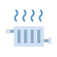 Radiator Flat Icon vector