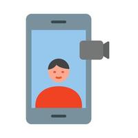 Call Flat Icon vector