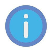 Information Flat Icon vector