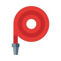 Fire Hose Flat Icon vector