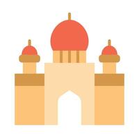 Mosque Of Cordoba Flat icon vector