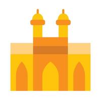 Gateway Of India Flat icon vector