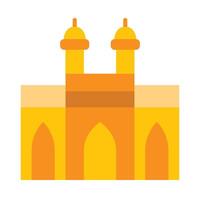 Gateway Of India Flat icon vector