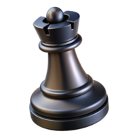 Black Rook Chess Piece 3d Item png