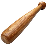 Realistic Baseball Wooden Bat 3d Image png