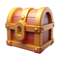 Treasure Chest 3d Illustration png