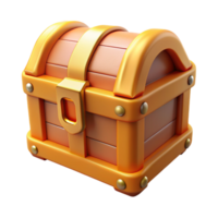 Treasure Chest 3d Asset png