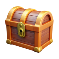 Treasure Chest 3d Image png