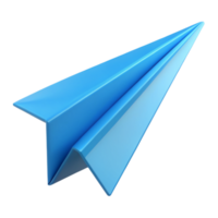 Paper Plane 3d png