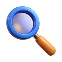 Magnifying Glass 3d Design png