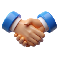 Handshake People 3d Graphic png