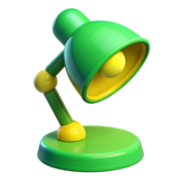 scrivania lampada 3d rendere png