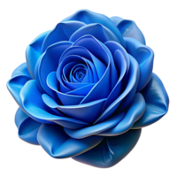 Blau Rose Blume 3d Illustration png