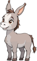 Donkey Cartoon Animal Mascot png