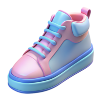 Colorful Sneaker 3d Item png