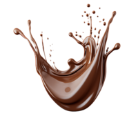 Tempting Chocolate Swirl Mouthwatering Elegance png