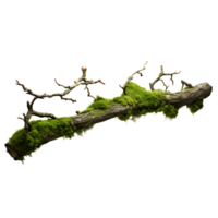 üppig moosig Baum Ast der Natur Umarmung aufgedeckt png