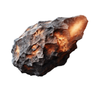 asteroïde zwerm vliegend rotsen besnoeiing uit png
