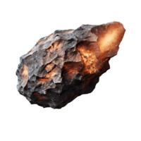 asteroïde zwerm vliegend rotsen besnoeiing uit png