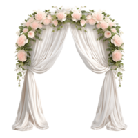 caprichoso Boda flor arco recortes png