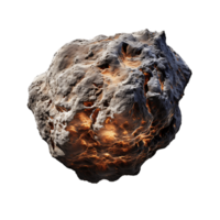 Space Rocks Flying Asteroids Cut Out png