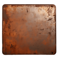 Rusted Surface Cutouts of Metal Plates png