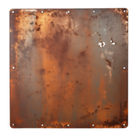 Decayed Metal Plate Cutouts png