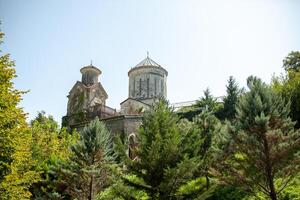 Georgia, martvili 01 septiembre 2018 monasterio es un georgiano monástico complejo. martvili-chkondidi catedral foto