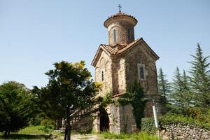 Georgia, martvili 01 septiembre 2018 monasterio es un georgiano monástico complejo. martvili-chkondidi catedral foto