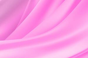 Realistic Neon Pink Silk Background vector