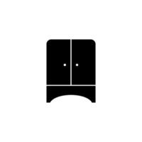 closet concept line icon. Simple element illustration. closet concept outline symbol design. vector