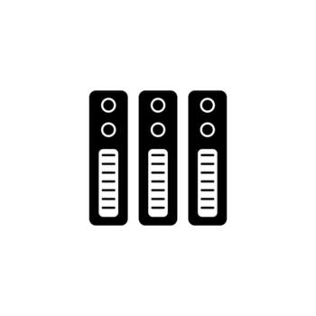 archivo concepto línea icono. sencillo elemento ilustración. archivo concepto contorno símbolo diseño. vector