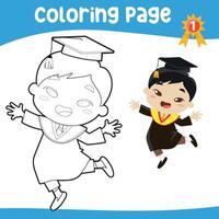 colorante hoja de cálculo página. educativo imprimible colorante hoja de cálculo. imprimible actividad página para niños. aprendizaje juego. archivo. vector