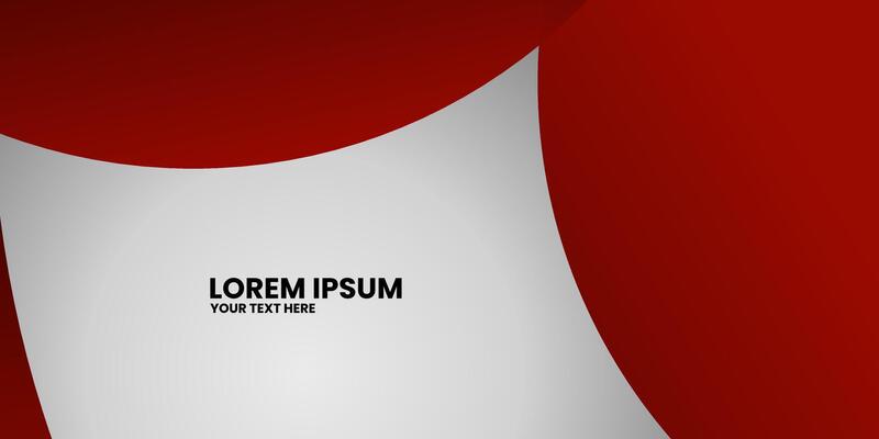 A red and white background with the words written in black. The image is meant to convey a sense of creativity and freedom, as the red and white colors are bold and eye-catching