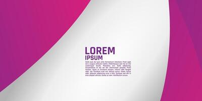 A white and pink abstract background with the word written in purple vector