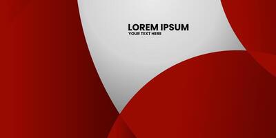 A red and white background with the words written in black. The image is meant to convey a sense of creativity and freedom, as the red and white colors are bold and eye-catching vector