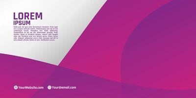 A white and pink abstract background with the word written in purple vector