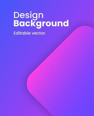 Simple colorful gradient background. Social media template illustration.
