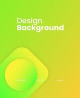 Simple colorful gradient background. Social media template illustration. vector