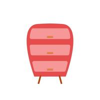simple cabinet furniture design with random shape for your design. vector