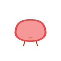 small cabinet with random shape for your living room design. vector