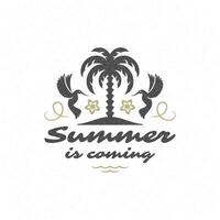 Summer quote or saying can be used for t-shirt, mug, greeting card, photo overlays vector