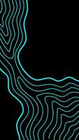 abstract topographic contour line background. Abstract wavy line wallpaper. abstract wallpaper. aesthetic wavy lines background. Contour background. vector