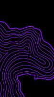 abstract topographic contour line background. Abstract wavy line wallpaper. abstract wallpaper. aesthetic wavy lines background. Contour background. vector