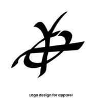 monograma letra yto logo diseño. letra yot logo para vestir marcas yto logo diseño para vestir marca. letra oti vestir logo diseño modelo. vector