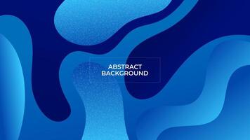 ABSTRACT BLUE GRADIENT BACKGROUND SMOOTH LIQUID COLORFUL DESIGN WITH SHAPES TEMPLATE GOOD FOR MODERN WEBSITE, WALLPAPER, COVER DESIGN vector