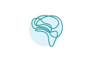 brain design with simple concept vector